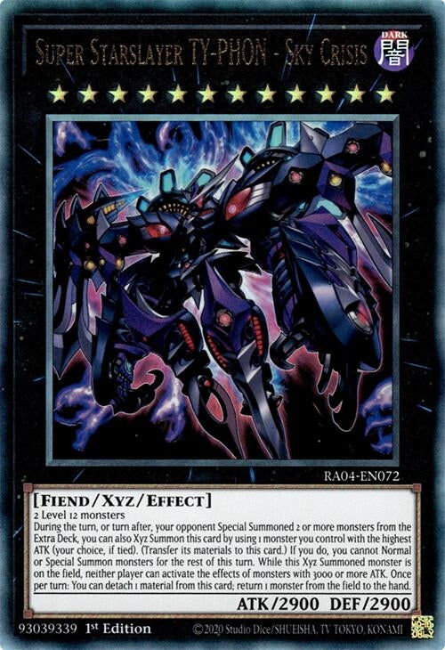Super Starslayer TY-PHON - Sky Crisis (PUR) (RA04-EN072)
