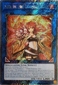 Hiita the Fire Charmer, Ablaze (Platinum Secret Rare) (RA04-EN074)