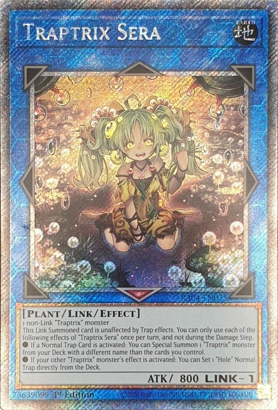 Traptrix Sera (Platinum Secret Rare) (RA04-EN075)