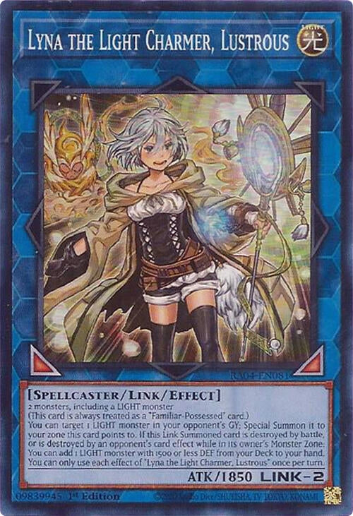Image for Lyna the Light Charmer, Lustrous (RA04-EN081) - YuGiOh