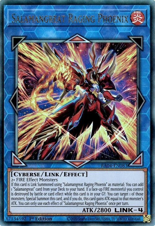 Salamangreat Raging Phoenix (PUR) (RA04-EN083)