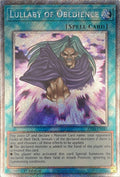 Lullaby of Obedience (Platinum Secret Rare) (RA04-EN085)