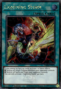 Image for Lightning Storm (New Art) (Quarter Century Secret Rare) (RA04-EN094) - YuGiOh