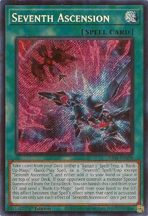 Image for Seventh Ascension (Secret Rare) (RA04-EN098) - YuGiOh