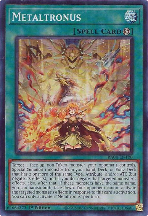 Image for Metaltronus (RA04-EN100) - YuGiOh