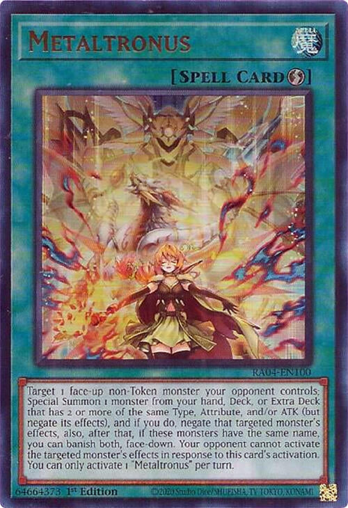 Image for Metaltronus (UR) (RA04-EN100) - YuGiOh