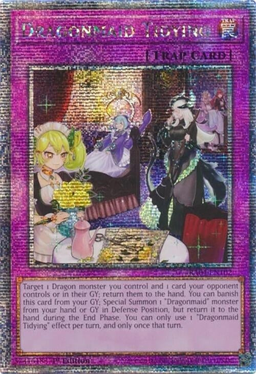 Image for Dragonmaid Tidying (Quarter Century Secret Rare) (RA04-EN102) - YuGiOh