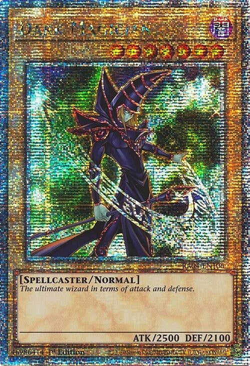 Image for Dark Magician (6th Art) (Quarter Century Secret Rare) (RA04-EN106) - YuGiOh
