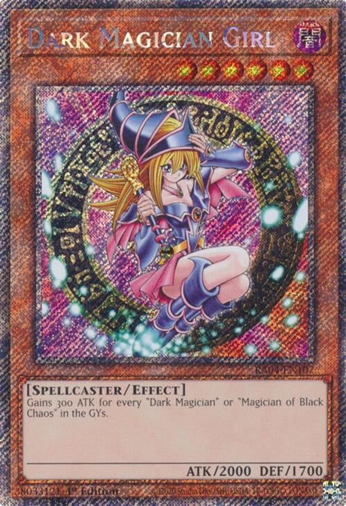 Dark Magician Girl (3rd Art) (Platinum Secret Rare) (RA04-EN107)