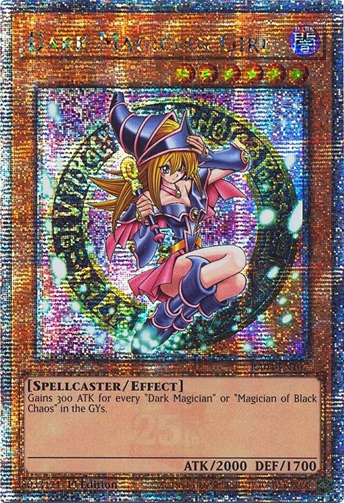 Image for Dark Magician Girl (3rd Art) (Quarter Century Secret Rare) (RA04-EN107) - YuGiOh