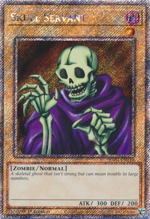 Skull Servant (Platinum Secret Rare) (RA04-EN110)