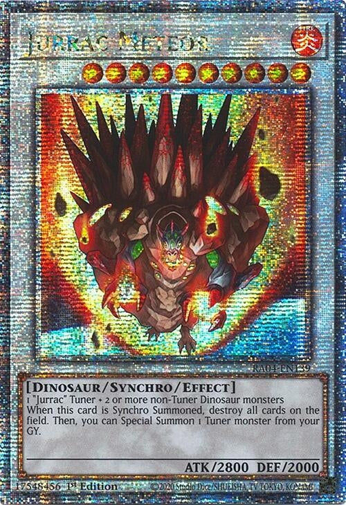 Image for Jurrac Meteor (Quarter Century Secret Rare) (RA04-EN139) - YuGiOh