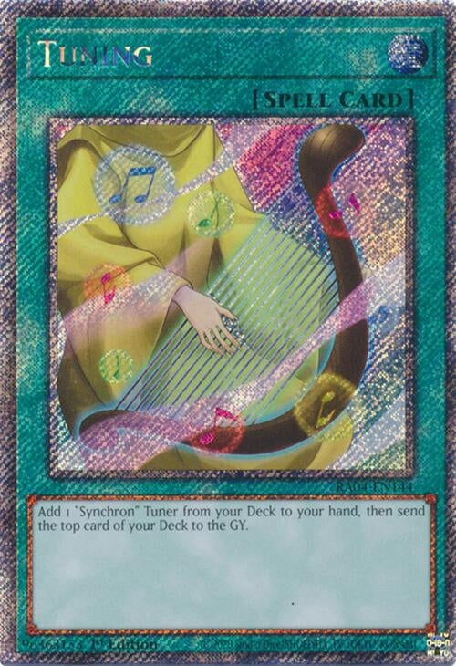 Tuning (Platinum Secret Rare) (RA04-EN144)