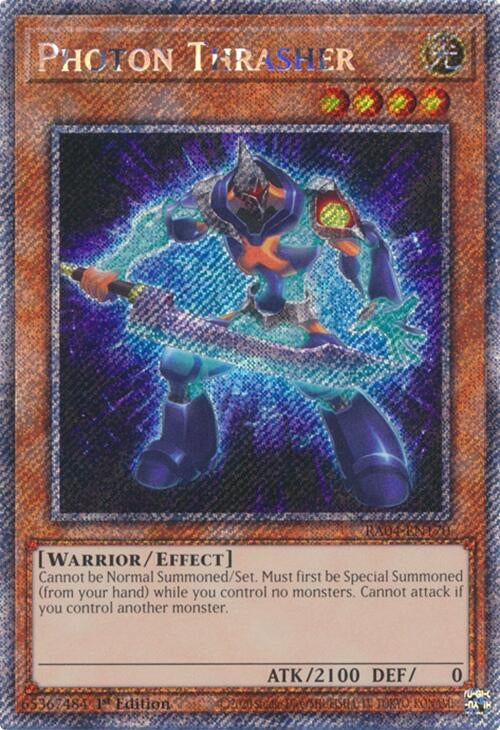 Photon Thrasher (Platinum Secret Rare) (RA04-EN170)
