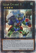 Image for Gear Gigant X (Quarter Century Secret Rare) (RA04-EN188) - YuGiOh