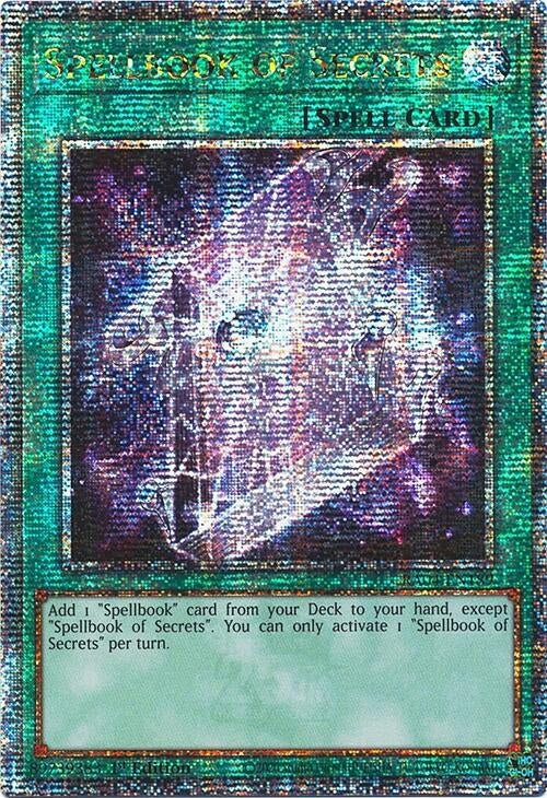 Image for Spellbook of Secrets (Quarter Century Secret Rare) (RA04-EN189) - YuGiOh