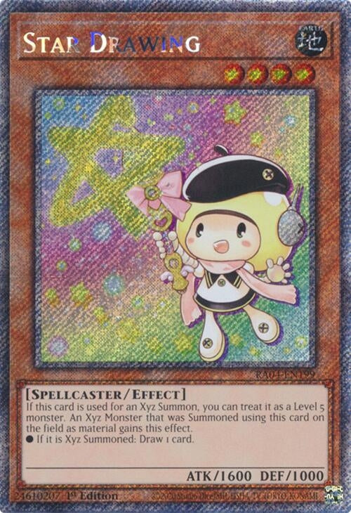 Star Drawing (Platinum Secret Rare) (RA04-EN199)