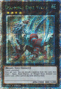 Image for Diamond Dire Wolf (Quarter Century Secret Rare) (RA04-EN200) - YuGiOh