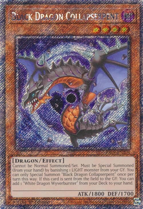 Black Dragon Collapserpent (Platinum Secret Rare) (RA04-EN204)