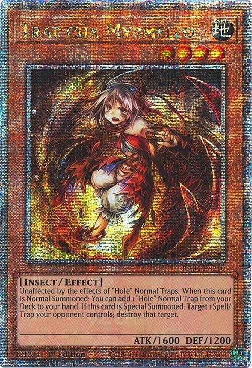 Image for Traptrix Myrmeleo (Quarter Century Secret Rare) (RA04-EN210) - YuGiOh