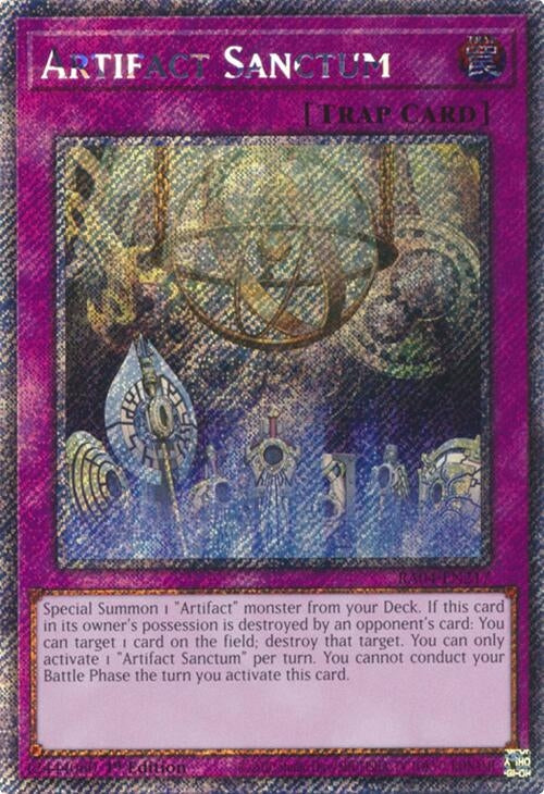 Artifact Sanctum (Platinum Secret Rare) (RA04-EN217)