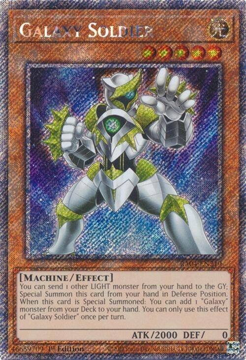 Galaxy Soldier (Platinum Secret Rare) (RA04-EN219)