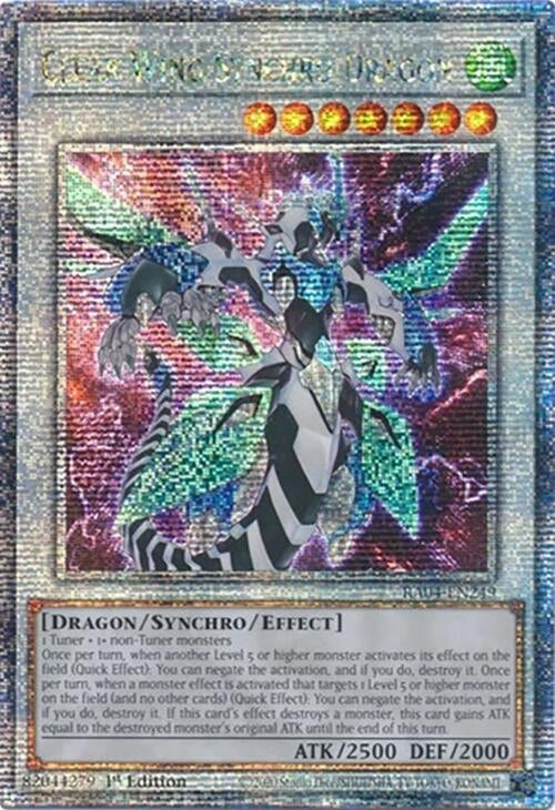 Image for Clear Wing Synchro Dragon (Quarter Century Secret Rare) (RA04-EN249) - YuGiOh
