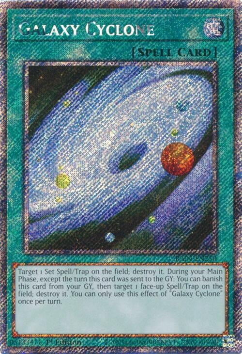 Galaxy Cyclone (Platinum Secret Rare) (RA04-EN250)