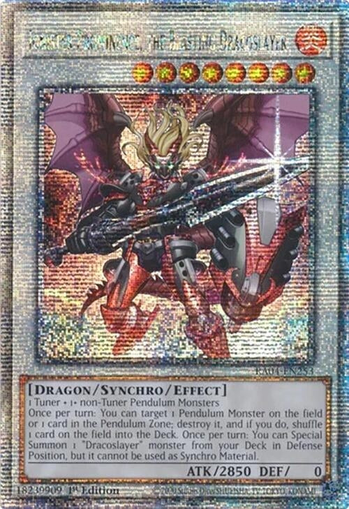 Image for Ignister Prominence, the Blasting Dracoslayer (Quarter Century Secret Rare) (RA04-EN253) - YuGiOh
