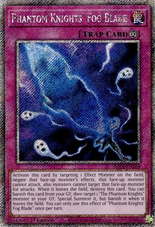 Phantom Knights' Fog Blade (Platinum Secret Rare) (RA04-EN264)