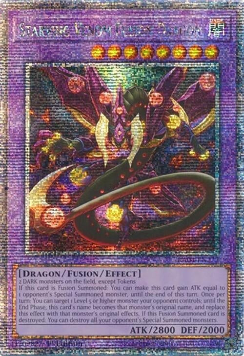 Image for Starving Venom Fusion Dragon (Quarter Century Secret Rare) (RA04-EN272) - YuGiOh