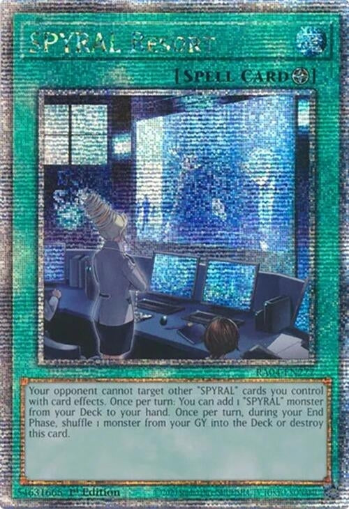 Image for SPYRAL Resort (Quarter Century Secret Rare) (RA04-EN277) - YuGiOh