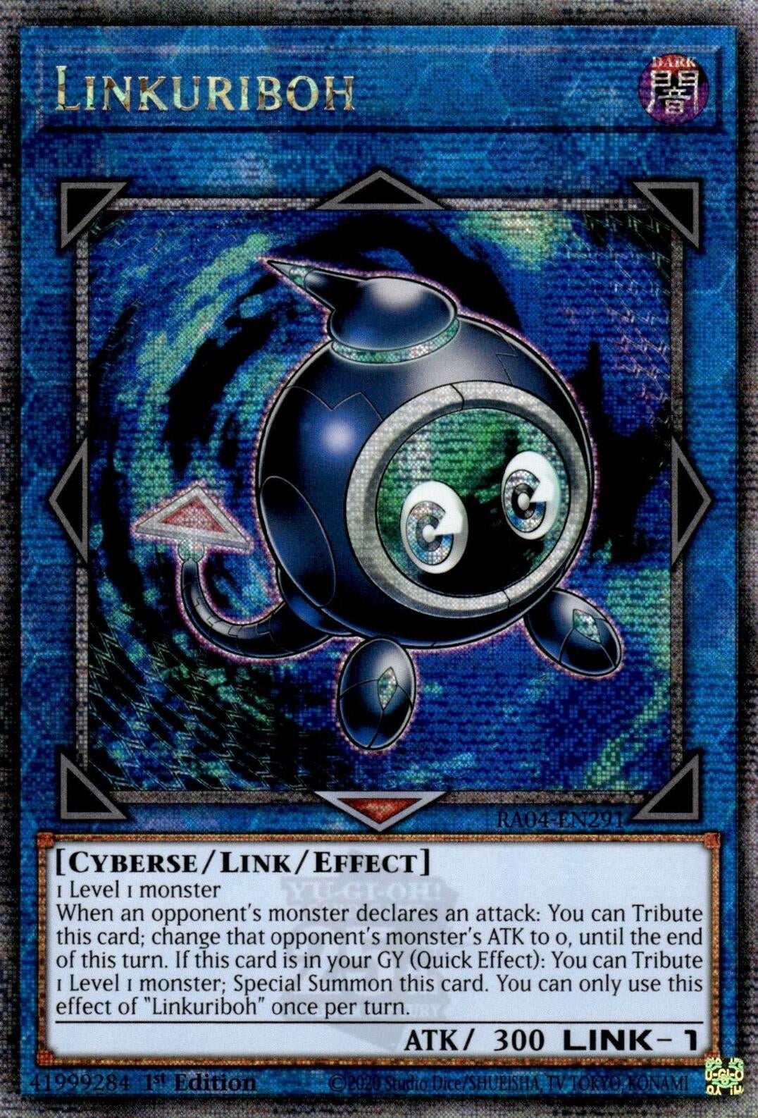 Image for Linkuriboh (Quarter Century Secret Rare) (RA04-EN291) - YuGiOh