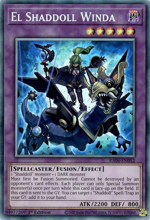 Image for El Shaddoll Winda (PCR) (RA04-EN052) - YuGiOh