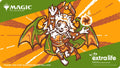 Image for Extra Life 2024 Playmat for Magic: The Gathering - Pixel Ajani - Playmats