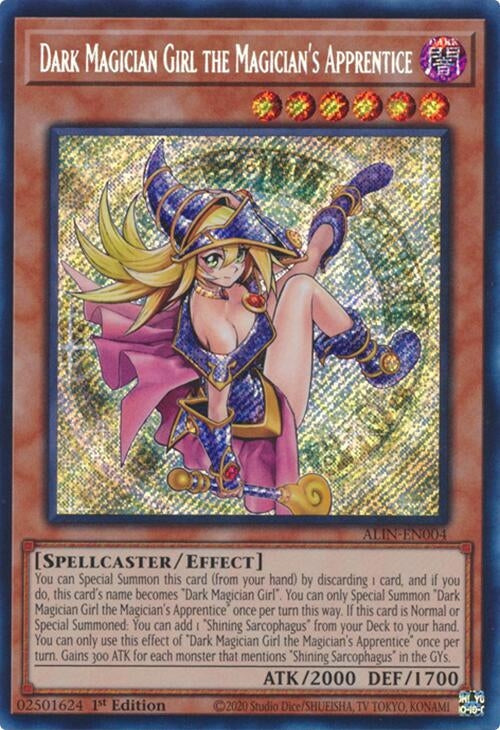 Image for Dark Magician Girl the Magician's Apprentice (ALIN-EN004) (ALIN) - YuGiOh