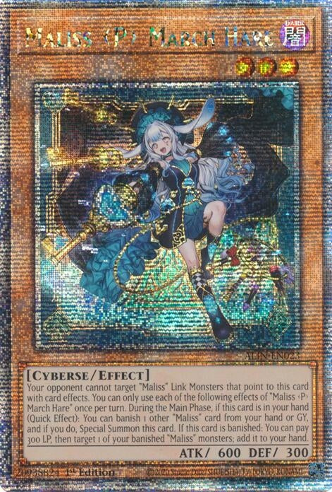 Image for Maliss P March Hare (Quarter Century Secret Rare) (ALIN-EN023) (ALIN) - YuGiOh