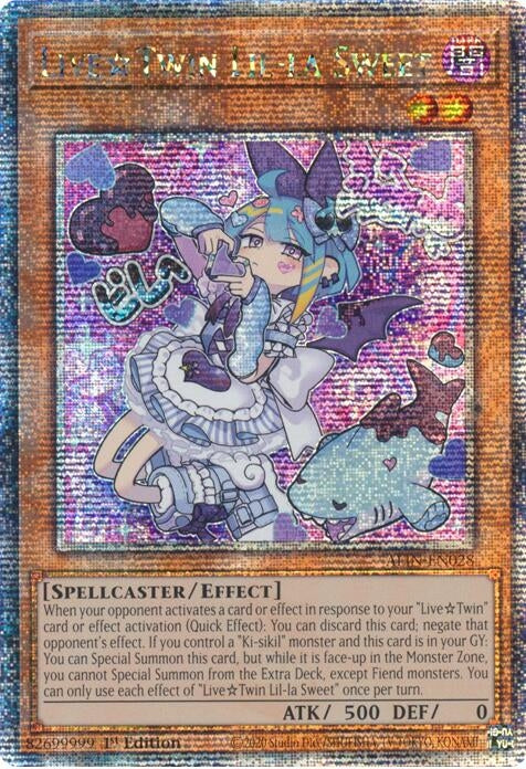 Image for Live Twin Lil-la Sweet (Quarter Century Secret Rare) (ALIN-EN028) (ALIN) - YuGiOh