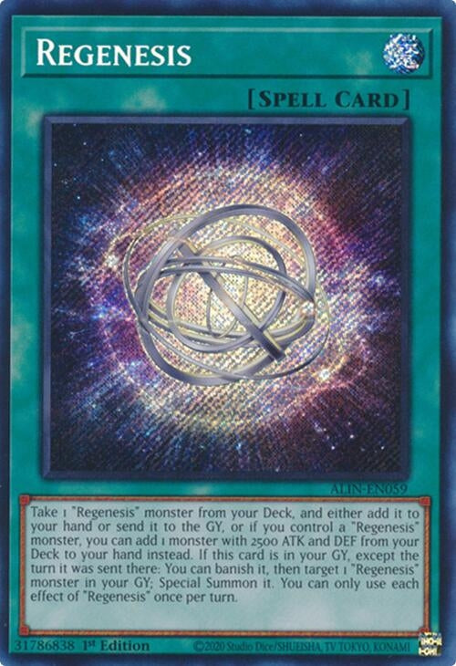 Image for Regenesis (ALIN-EN059) (ALIN) - YuGiOh