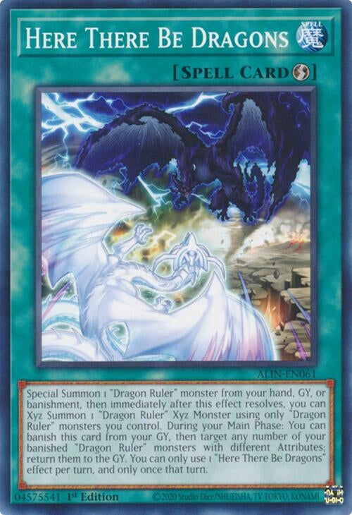 Image for Here There Be Dragons (ALIN-EN061) (ALIN) - YuGiOh
