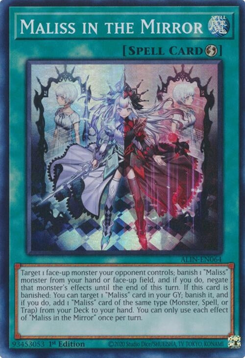 Image for Maliss in the Mirror (ALIN-EN064) (ALIN) - YuGiOh