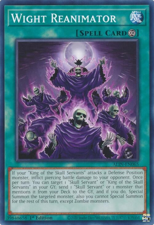 Image for Wight Reanimator (ALIN-EN065) (ALIN) - YuGiOh