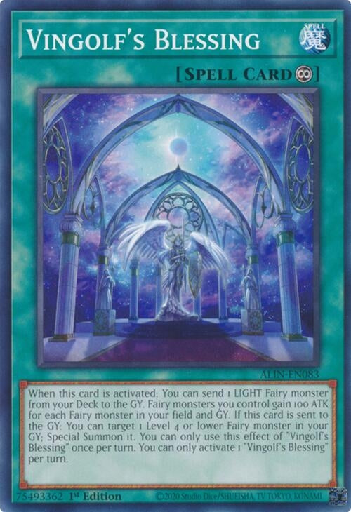 Image for Vingolf's Blessing (ALIN-EN083) (ALIN) - YuGiOh