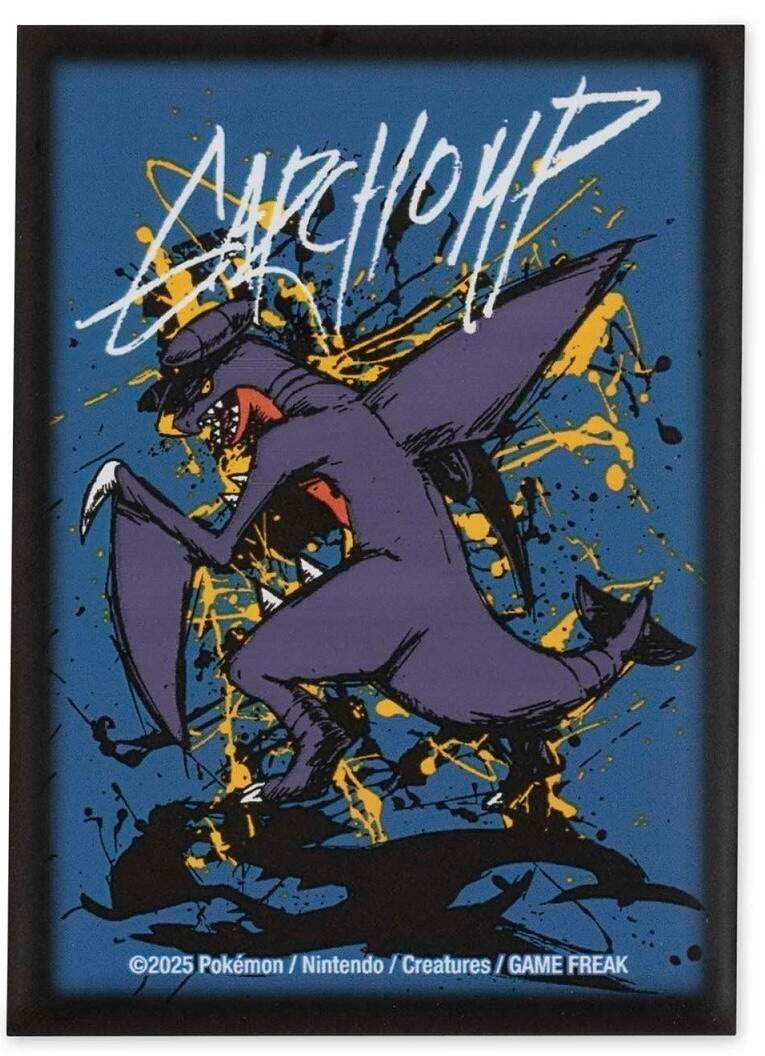 Image for Pokemon TCG: Pokémon Center × OMOCAT - Garchomp (65 Pack) - Card Sleeves