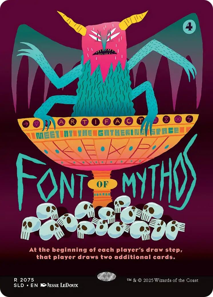 Image for Font of Mythos (2075) (Secret Lair Drop Series) - Magic: The Gathering