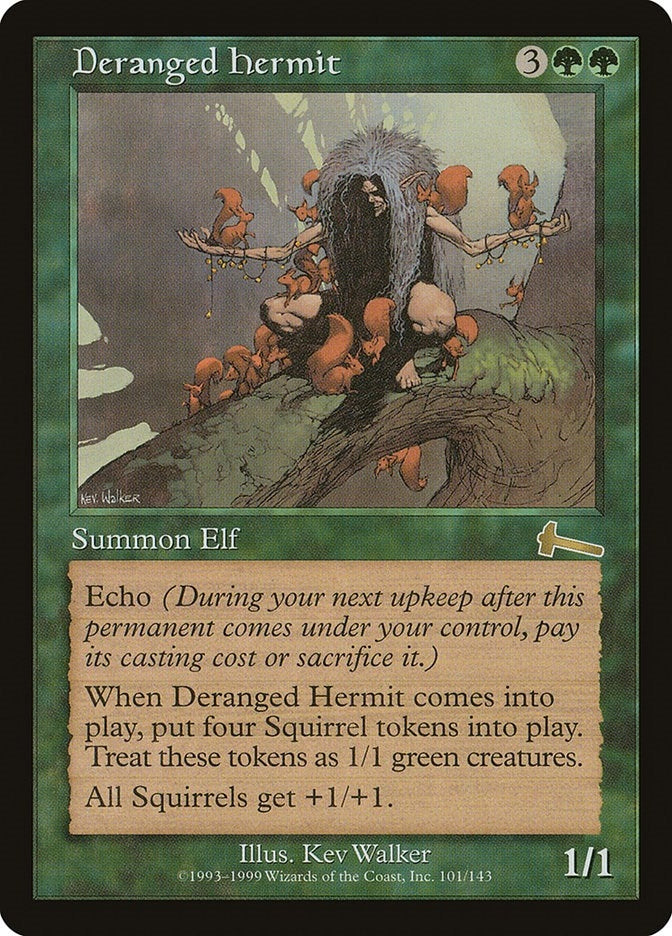 Image for Deranged Hermit (101) (Urza's Legacy) - Magic: The Gathering