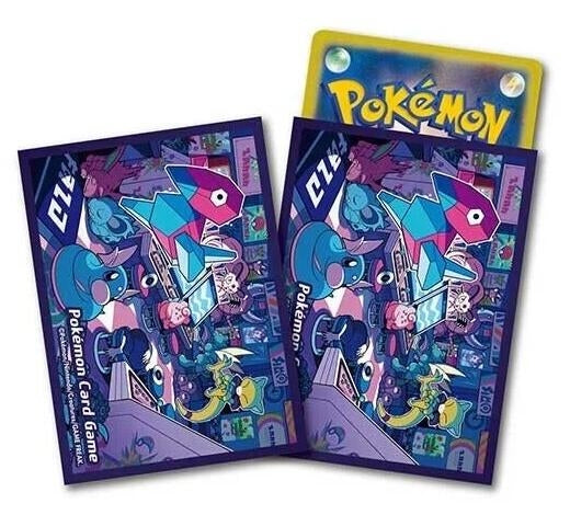 Image for Pokemon TCG: Pokemon Center Japan: Night Arcade (64 Pack) - Card Sleeves