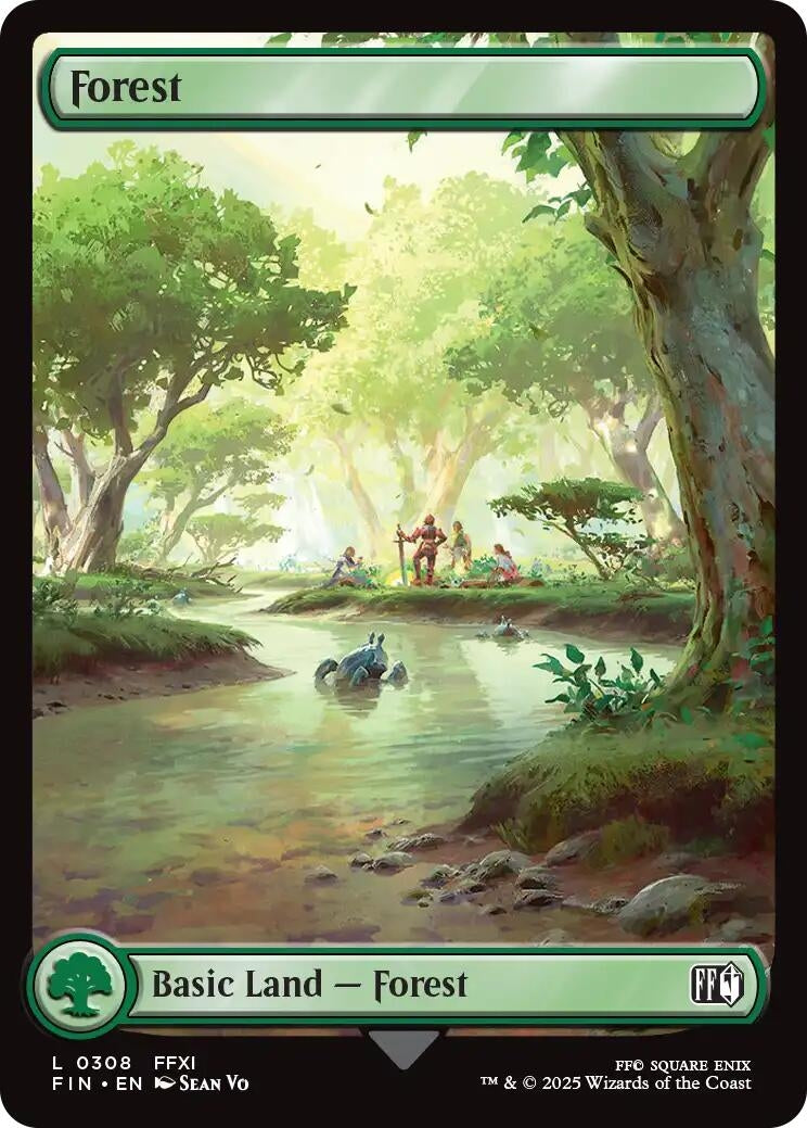 Image for Forest (0308) (308) (FINAL FANTASY) - Magic: The Gathering