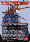 Image for Firion, Wild Rose Warrior (Borderless) (Surge Foil) (531) (FINAL FANTASY) - Magic: The Gathering