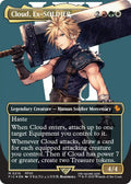 Image for Cloud, Ex-SOLDIER (Borderless) (Surge Foil) (210) (FINAL FANTASY) - Magic: The Gathering